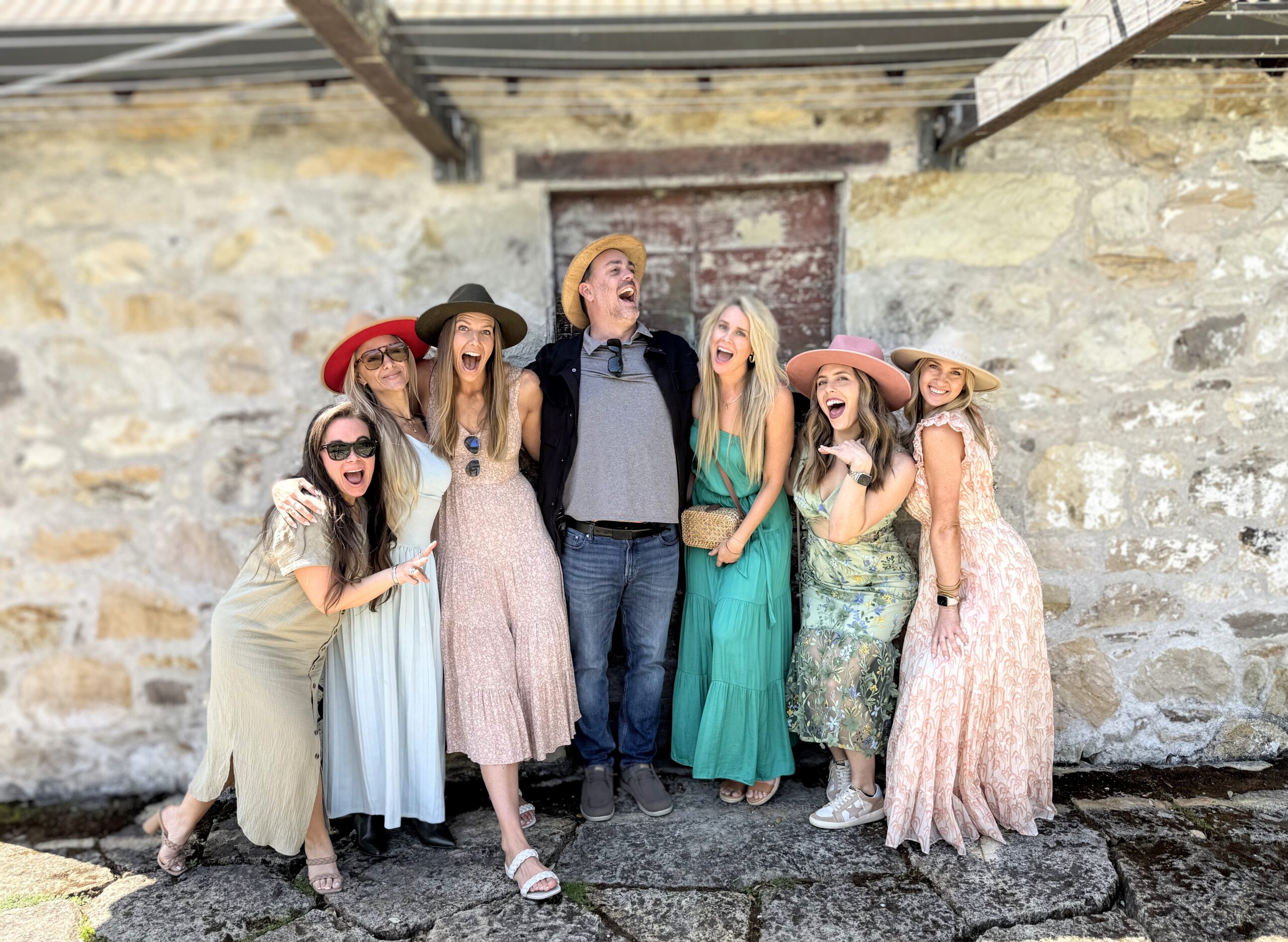 A blissful day with beautiful, southern belles!