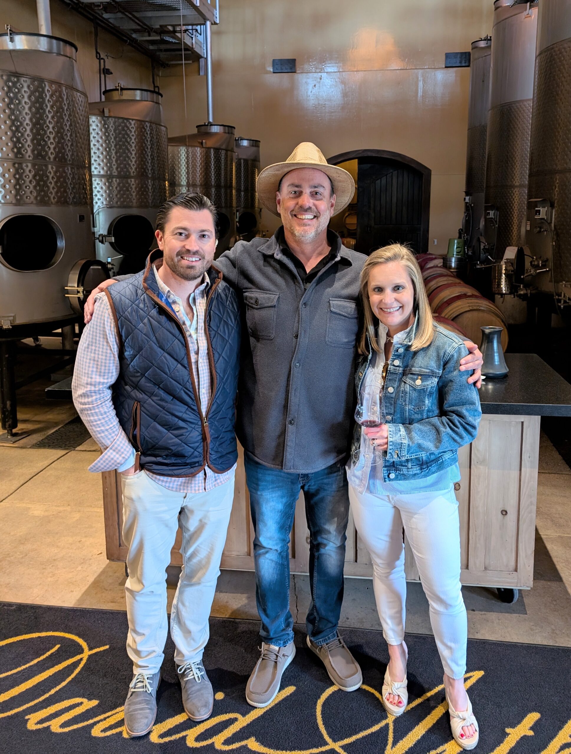 A  surprise birthday celebration in Napa Valley!