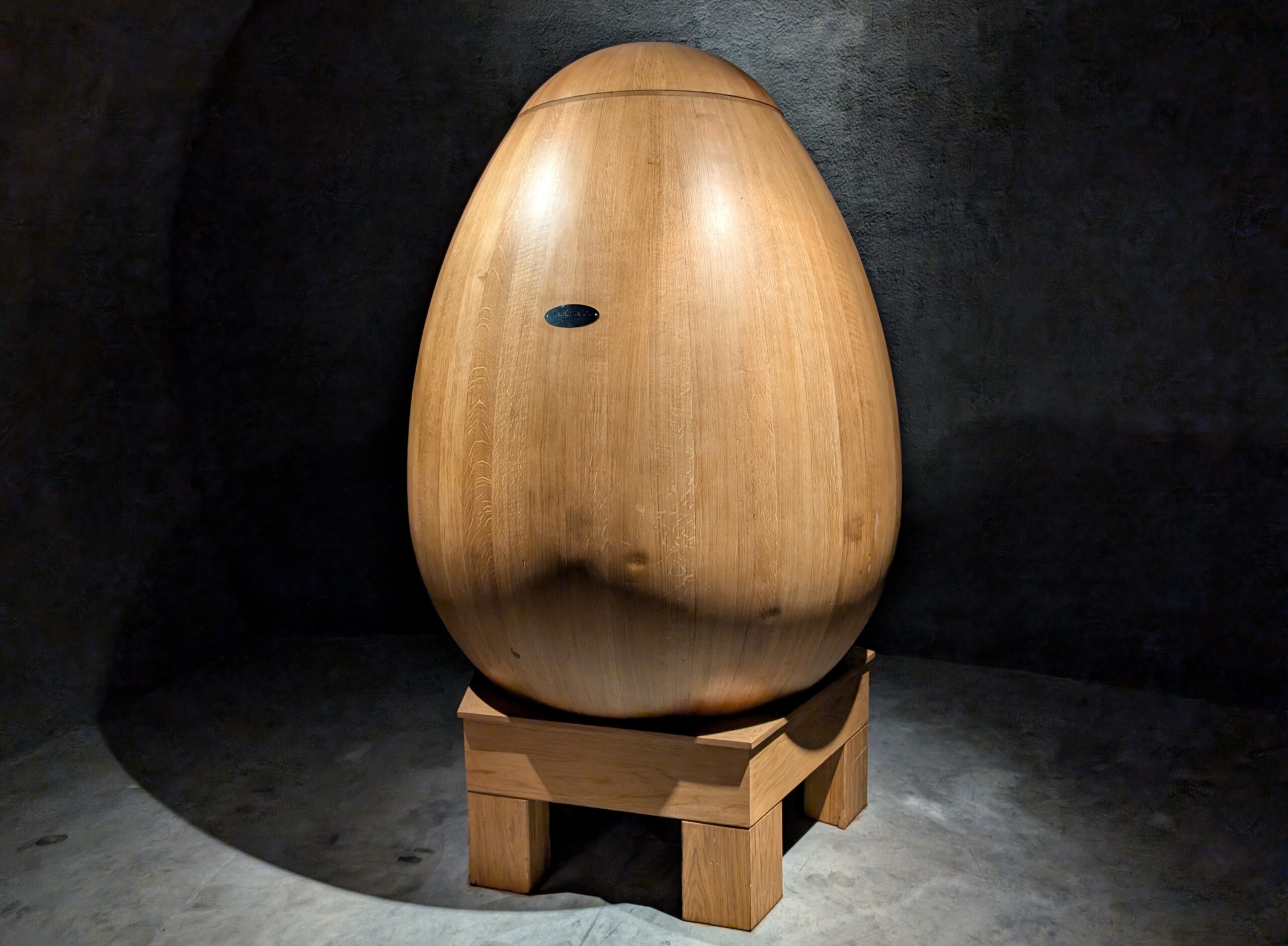 OVUM is the first wooden egg-shaped barrel ever produced!