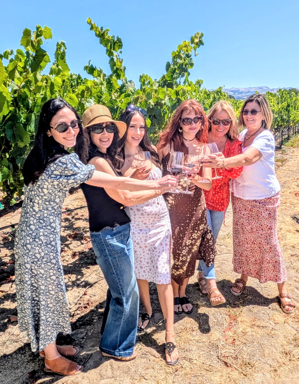 Cheers to being in Napa with great friends & family!