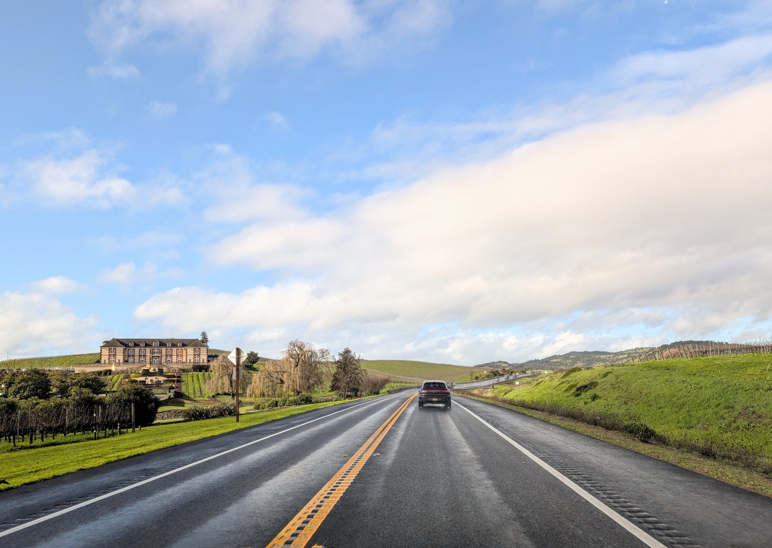 Come cruise through the beautiful Napa Valley with Bliss!