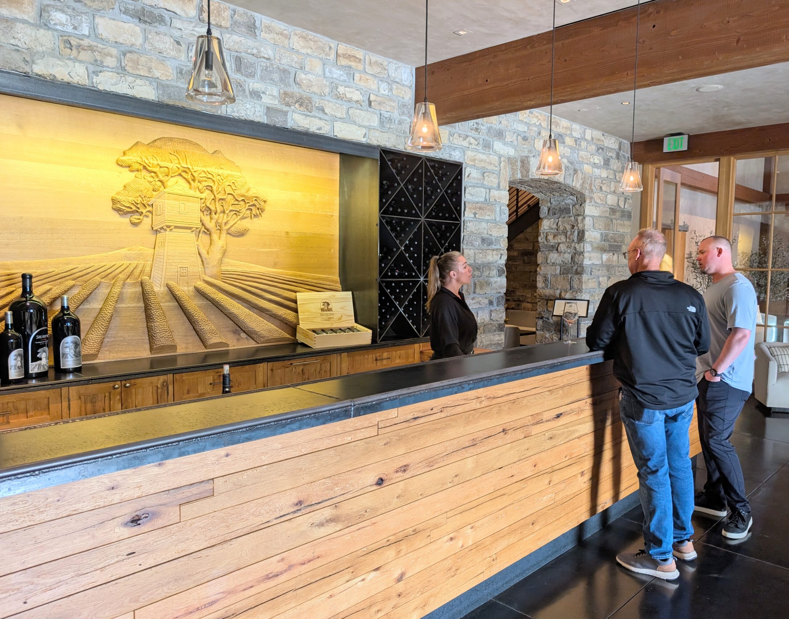 Life is a Cabernet at Silver Oak in Napa!