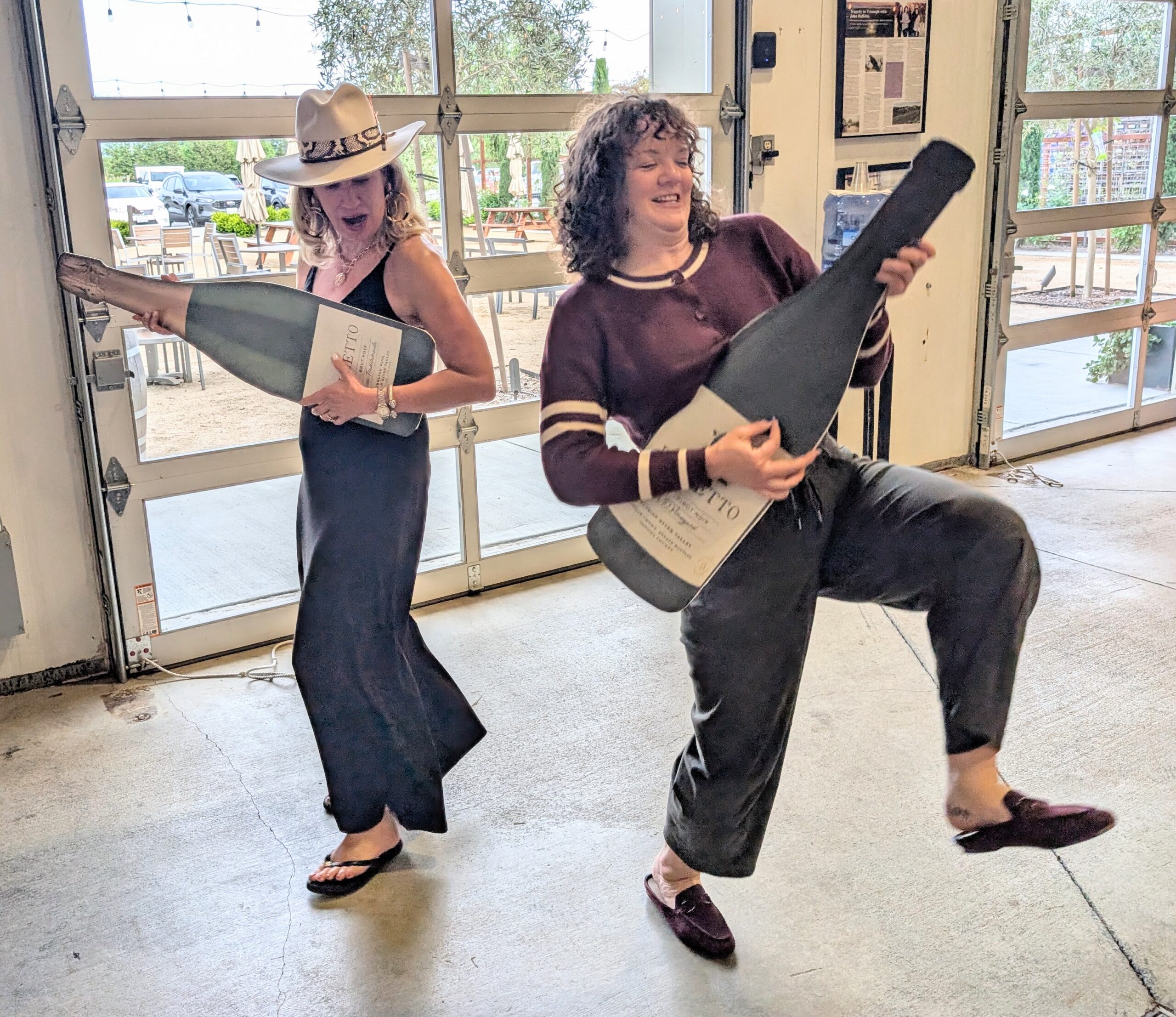 Warning: Going on a wine tour may cause unpredictable behavior!