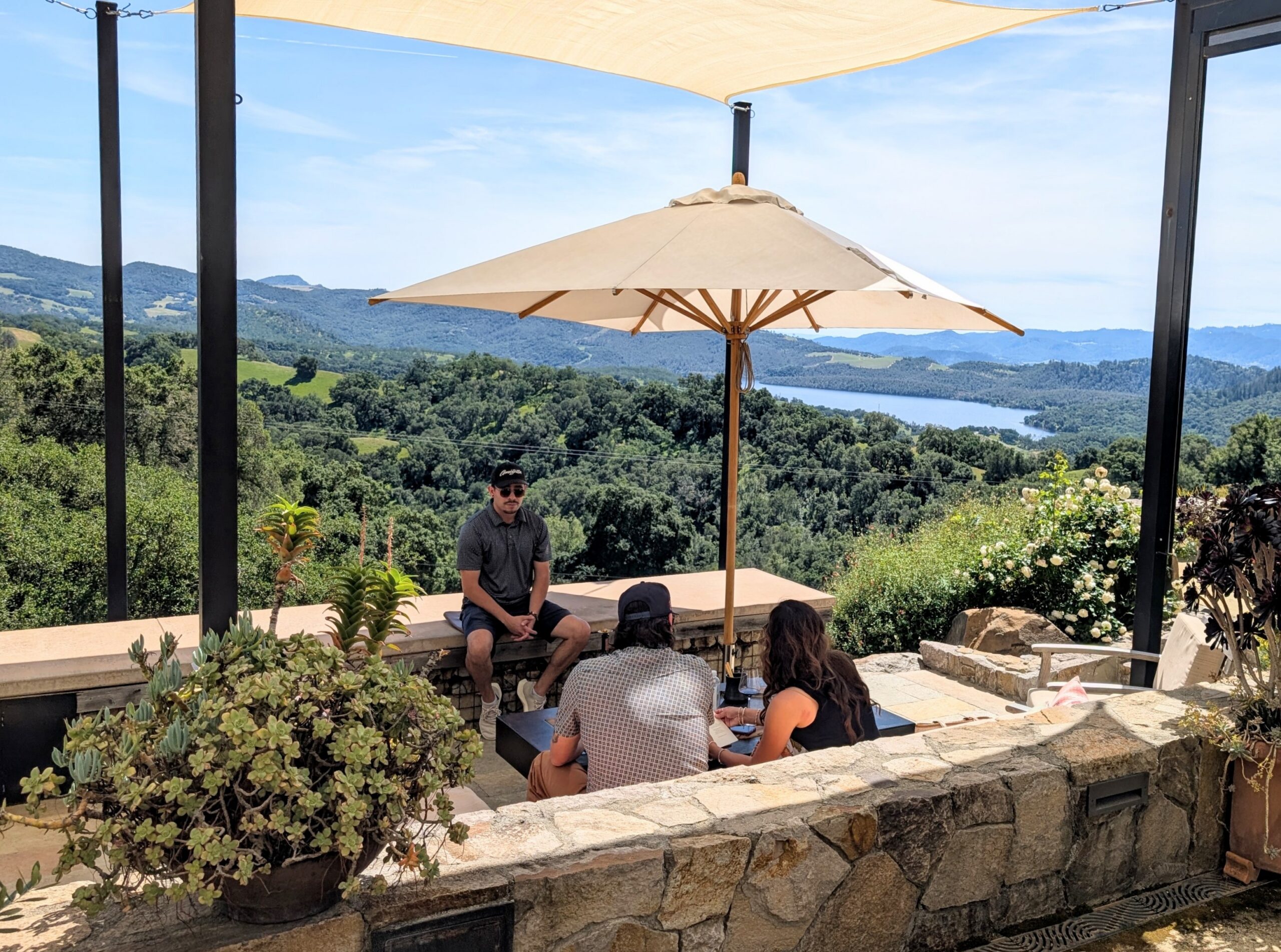 World class wines paired with million dollar views!