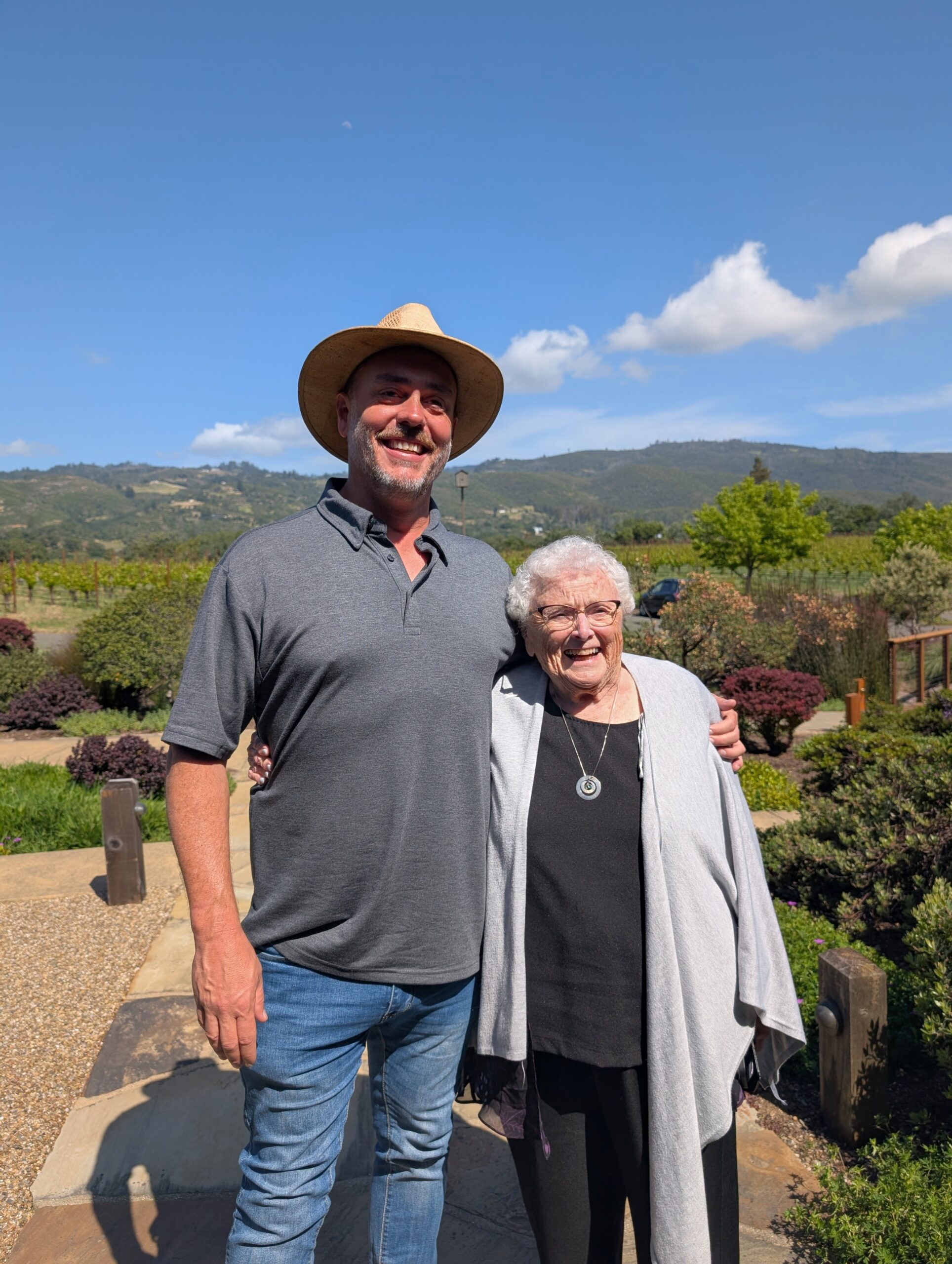 The best part of my job is the people I drive!  Meet Berdyene, who celebrated her 89th birthday!