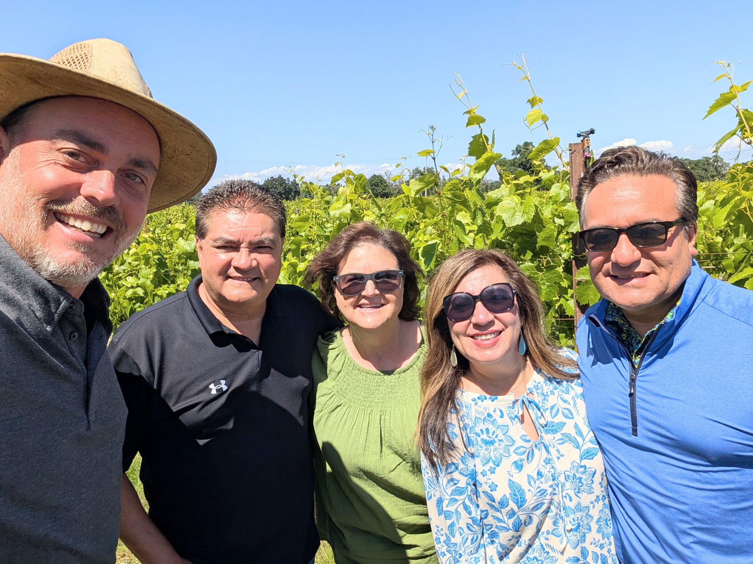 A fantastic time with my guests from northern Texas!
