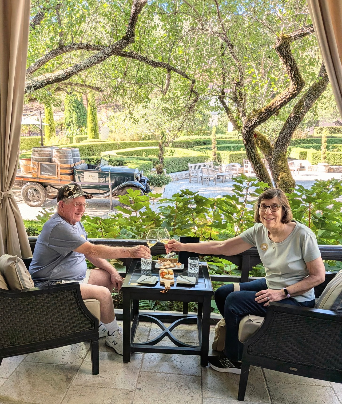 Great wine, beautiful scenery and unforgettable memories at Beringer Vineyards!